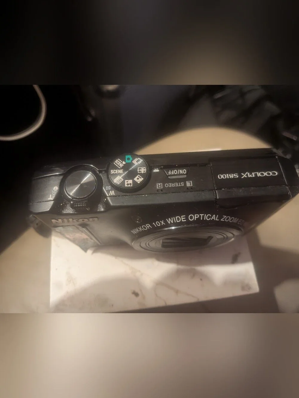 Nikon Coolpix S8100 with 10x NIKKOR Zoom 12.1 mp Full Hd Movie